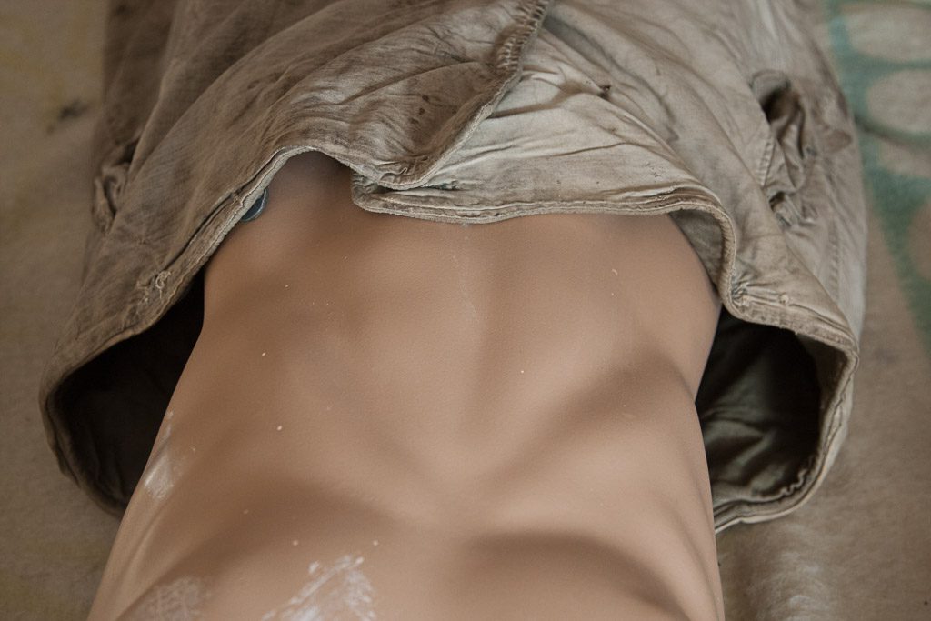 D-Tailmannequins top tip 2: opvullen met bubbeltjesfolie